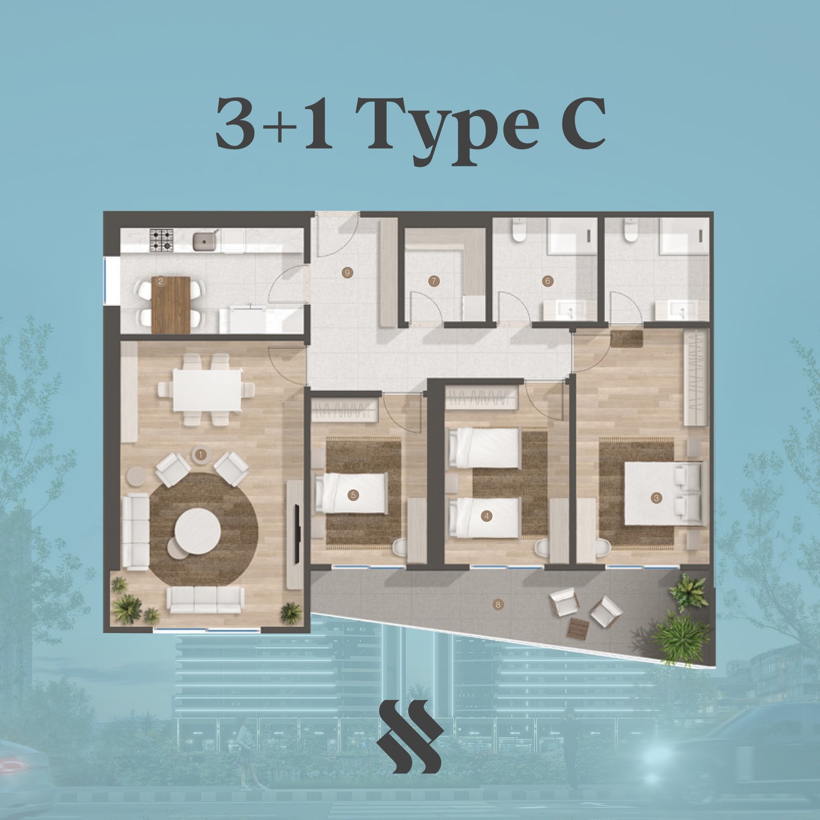 high quality apartments in iraq